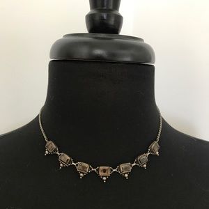 Brown Stones Necklace